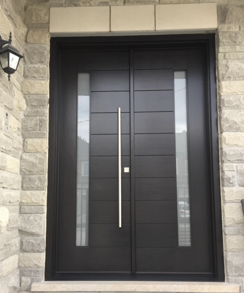 modern design solid mahogany wood double door 853x1024